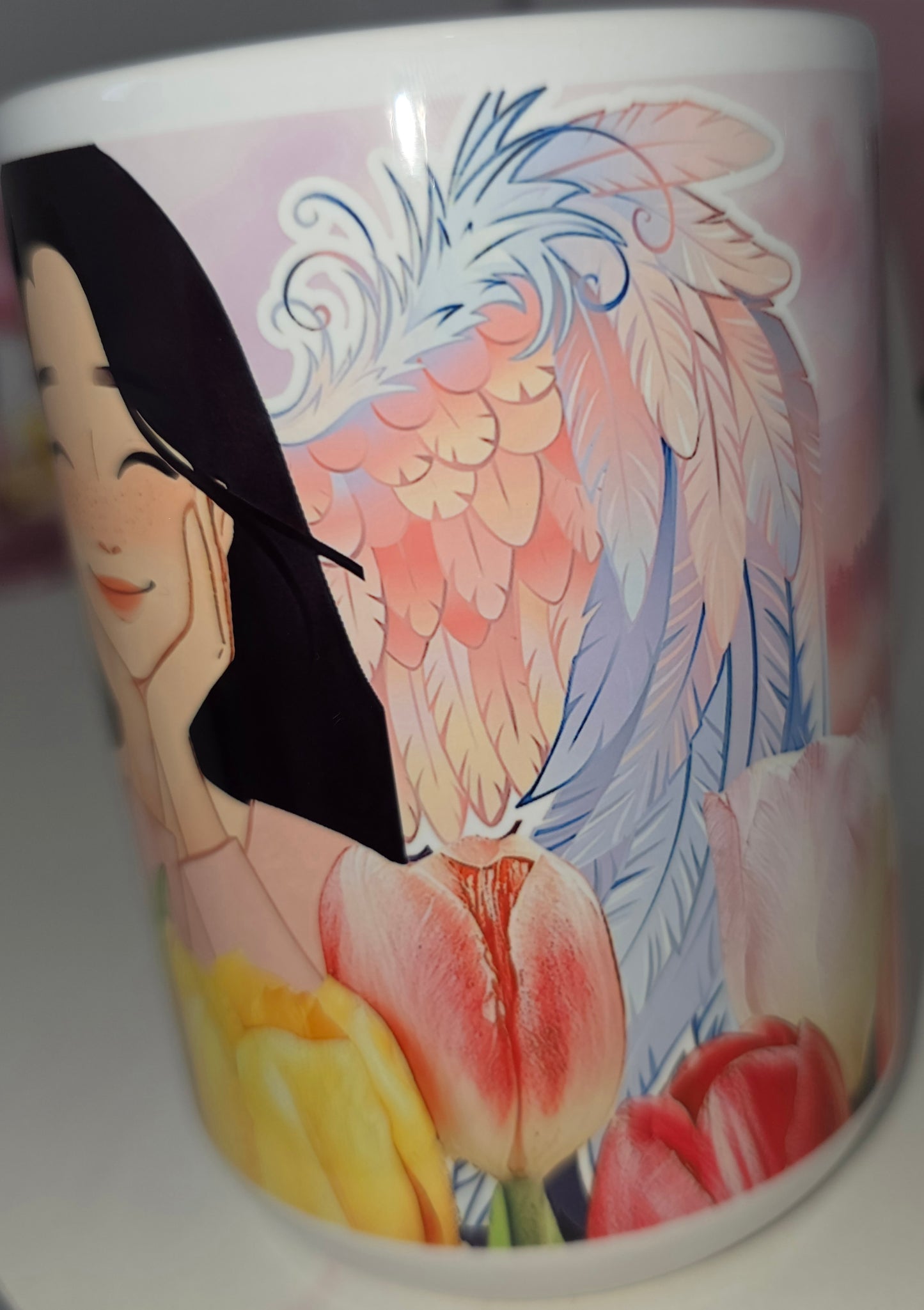 Blooming Smile Mug – Self Love & Positivity Coffee Cup