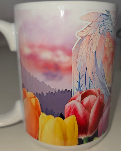 Blooming Smile Mug – Self Love & Positivity Coffee Cup