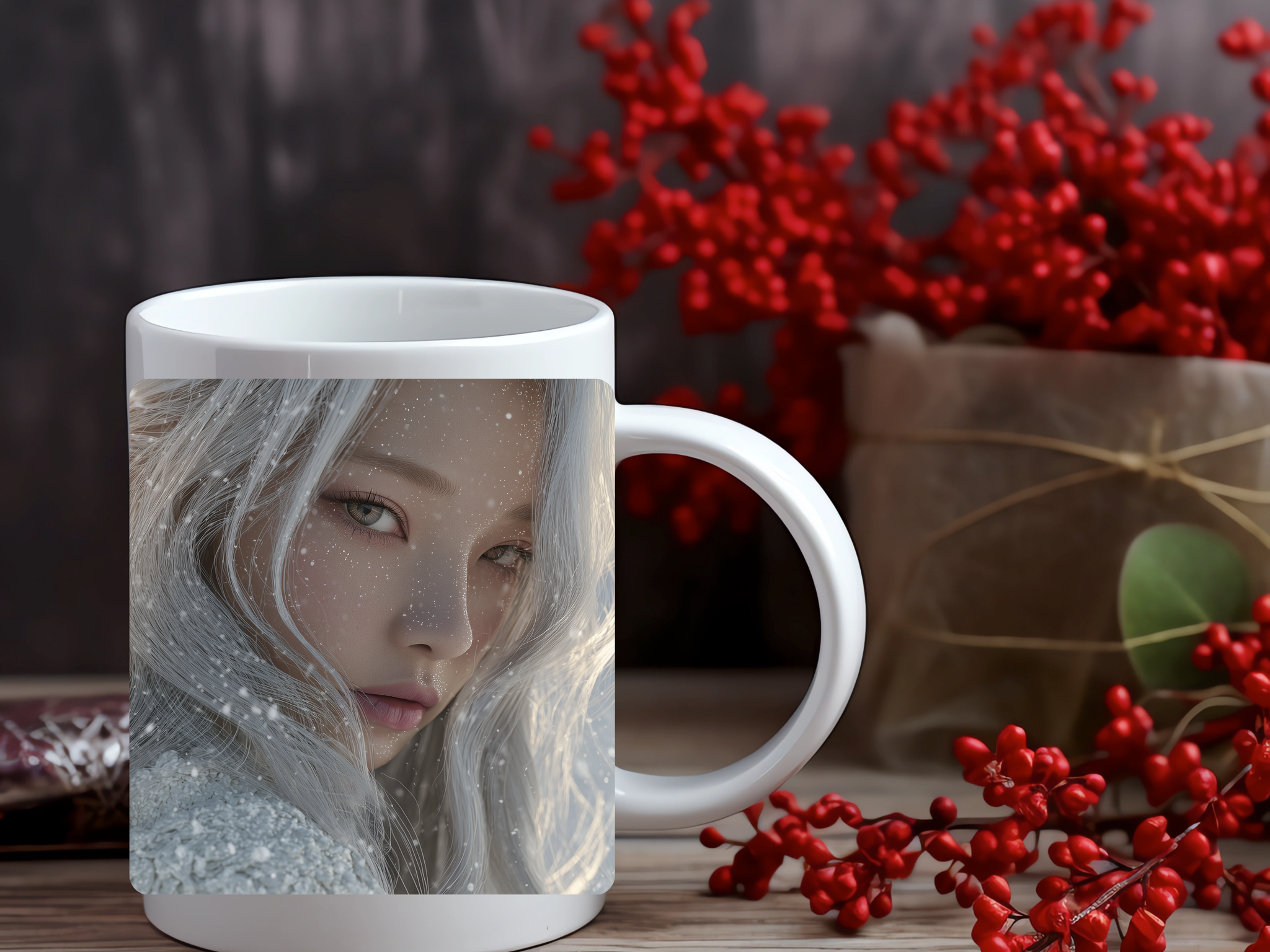 Silver Frost Portrait