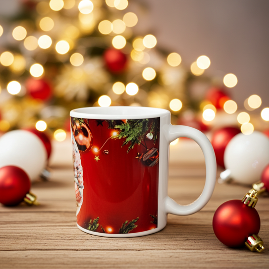 Gingerbread Village Christmas Mug – Merry Christmas 2025 Holiday Cup